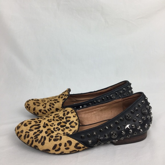 jeffrey campbell leopard flats